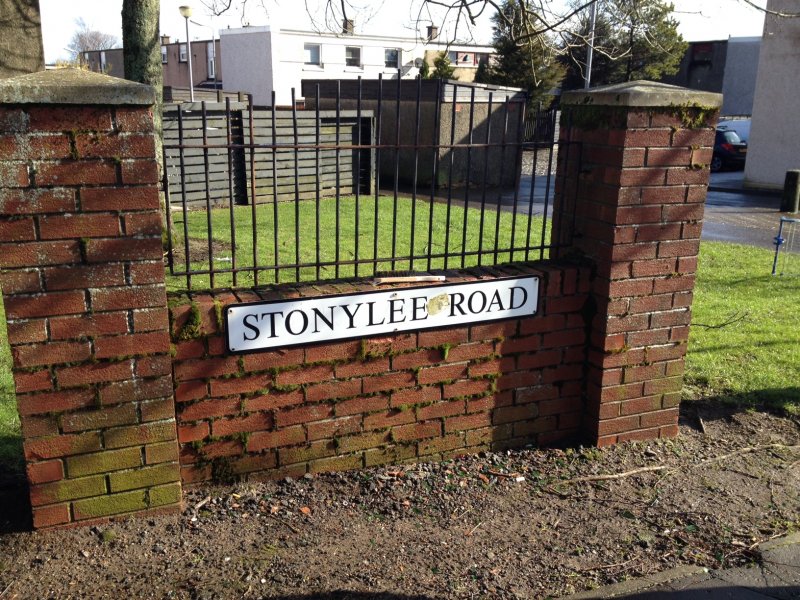 Entrance to Stonylee Road before